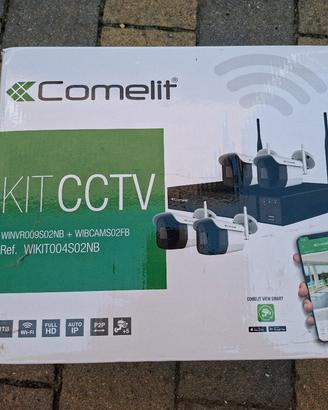 Kit Videosorveglianza  COMELIT  WIKIT004S02NB