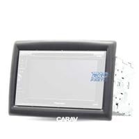 CORNICE NERA RADIO 2-DIN PER RENAULT MEGANE 02-09