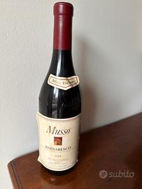 Bottiglia di vino Barbaresco 1989