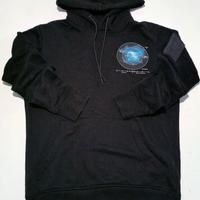 Felpa Celio x Nasa Cappuccio Nera Taglia S Unisex