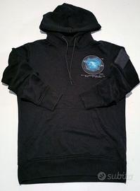 Felpa Celio x Nasa Cappuccio Nera Taglia S Unisex