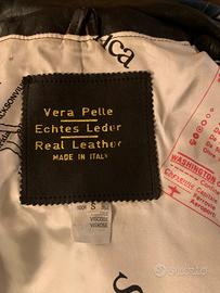 Giubbotto di vera pelle