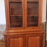 vetrina ante massello ciliegio credenza 900 antic