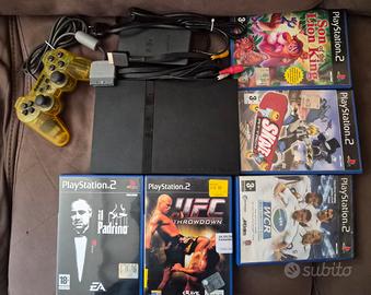 Ps2 Slim + 5 giochi