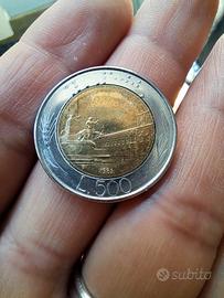 moneta 500 lire 1983