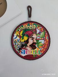 Sottopentola Ceramica Siciliana – Souvenir Sicilia