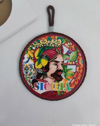 Sottopentola Ceramica Siciliana – Souvenir Sicilia