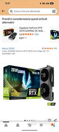 RTX Zotac 3070 Twin Edge