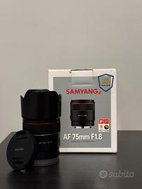 Samyang 75mm 1.8 AF