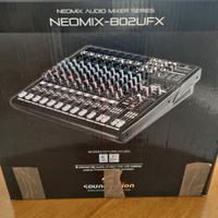 impianto audio completo mixer casse satellite
