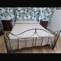 Letto matrimoniale Bontempi in ferro battuto