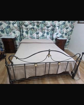 Letto matrimoniale Bontempi in ferro battuto