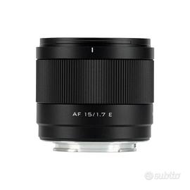 Viltrox AF 15/1.7 E Obiettivo AIR 15mm F/1.7 APS-C