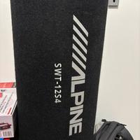 Subwoofer alpine + amplificatore sony