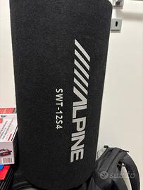 Subwoofer alpine + amplificatore sony