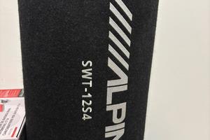 Subwoofer alpine + amplificatore sony