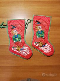 Set 2 Calze Befana Epifania Vintage Befane Sock
