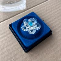 Elegante Fiore in Cristallo Artistico