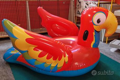 PAPPAGALLO GONFIABILE PER MARE E PISCINA