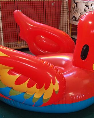 PAPPAGALLO GONFIABILE PER MARE E PISCINA