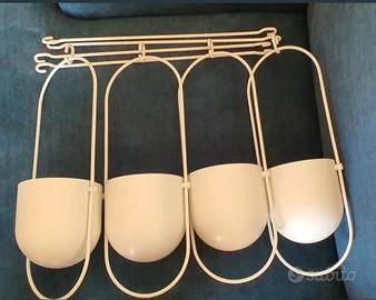 Portavasi pensile IKEA bianco