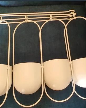 Portavasi pensile IKEA bianco
