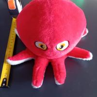 peluche polipo dell'acquario di genova