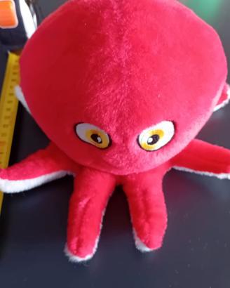 peluche polipo dell'acquario di genova
