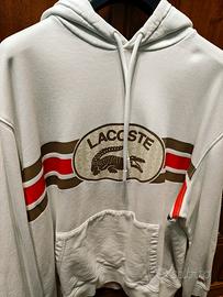 Felpa lacoste com cappuccio taglia 9