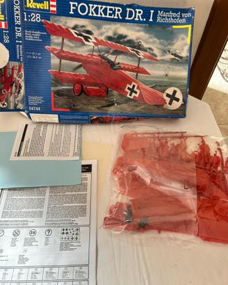 Modellino triplano fokker