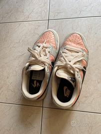 Nike Dunk Low Glacier Blu Arctic Arancione 38