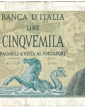 5000 Lire Colombo II tipo 10/11/1977 RARA