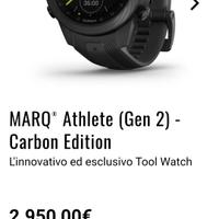 Garmin Marq (Gen 2) Athlete Carbon Edition