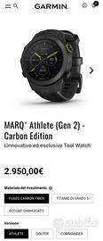 Garmin Marq (Gen 2) Athlete Carbon Edition