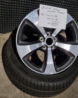 Cerchi lega 18 pneumatici invernali jeep Compass