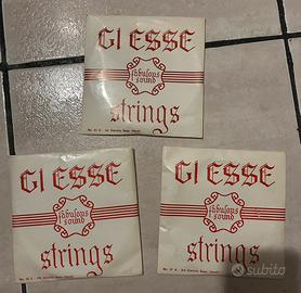 Corde Vintage GI ESSE per Basso Elettrico