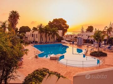 Bilocale VISTA MAR villaggio Cala Mancina SAN VITO