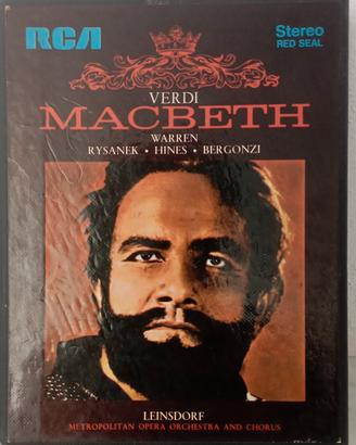 Macbeth musicassette vintage 