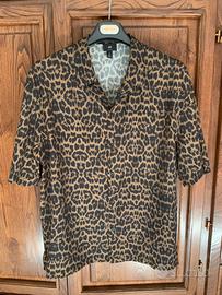 Camicia uomo h&m  relaxed animalier