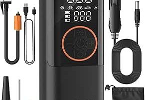 Oasser Compressore Aria Portatile 150PSI 6000mAh, 