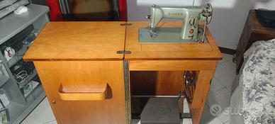 macchina da cucire singer a pedale vintage