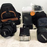 Lotto Pentax K-30 come nuova + 28-200mm +