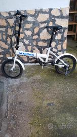 bicicletta per barca a vela