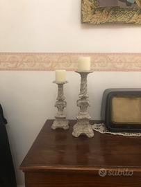 Candelieri shabby chic