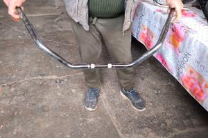 Manubrio moto molto pesante