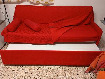 Divano 3 posti con 2 letti singoli 