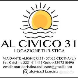 Casa Vacanze a Cecina "al civico 31"