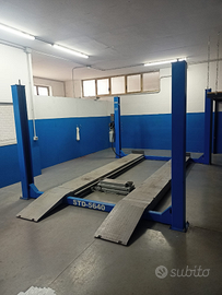 COPPIA PONTI SOLLEVATORI 220V TWIN BUSCH e LINCOS