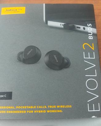 Auricolari professionali Jabra Evolve2 Buds USB-C