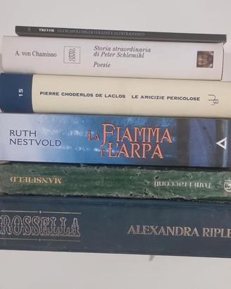 Lotto 6 libri Classici e Romanzi Storici